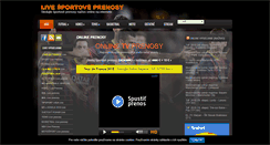 Desktop Screenshot of liveprenosy.net